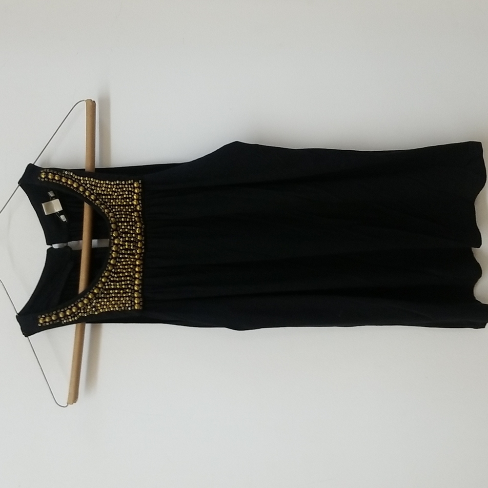 Black and Gold Blouse